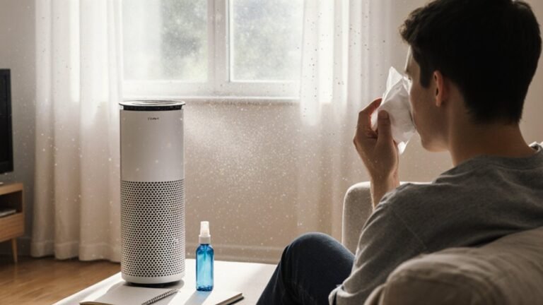 air purifier reduces allergy triggers