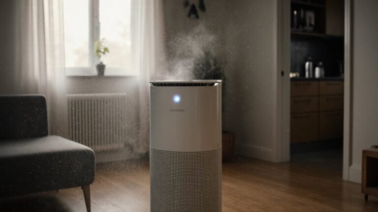air purifier reduces indoor pollutants