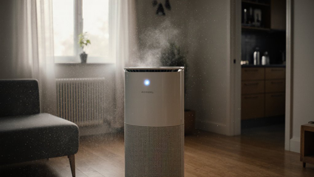 air purifier reduces indoor pollutants