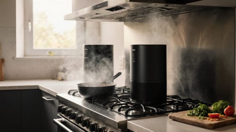 air purifier use post cooking