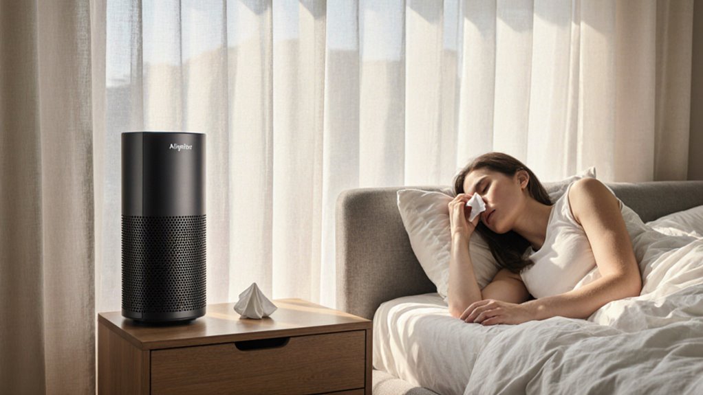 air purifiers reduce sinus symptoms