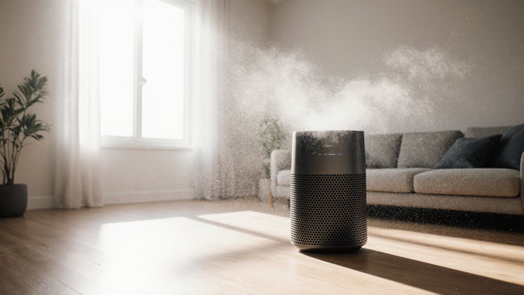 amount of filtered air