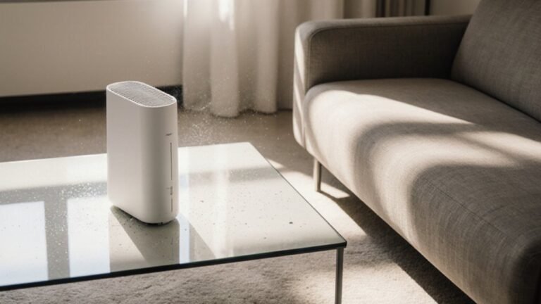 capture airborne dust particles
