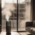 construction related dust mitigation devices