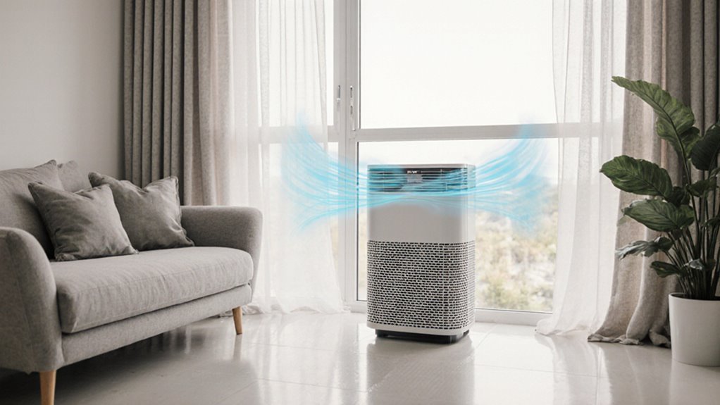 place purifier in breathing zone