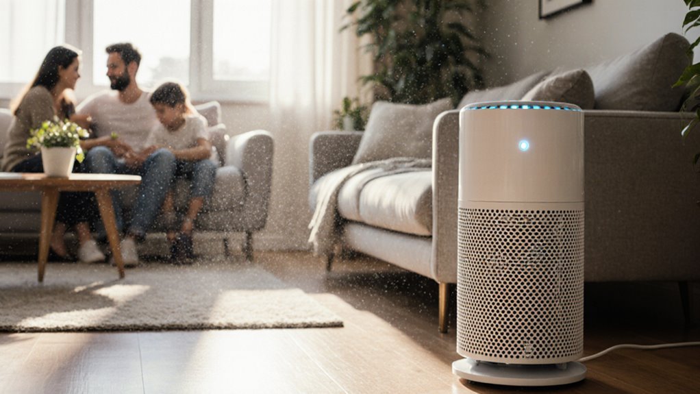 portable hepa filters reduce particulates