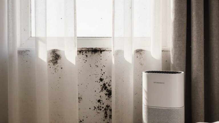 reduce airborne mold spores