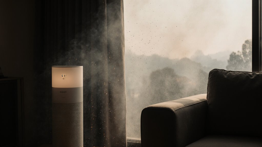 reduce wildfire smoke indoors