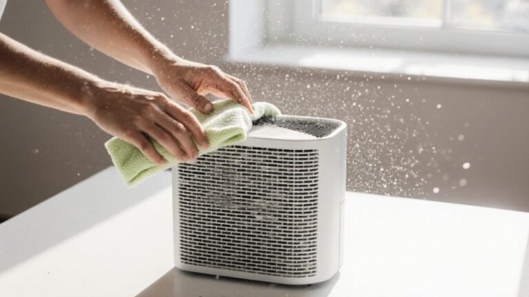 regularly deep clean filters
