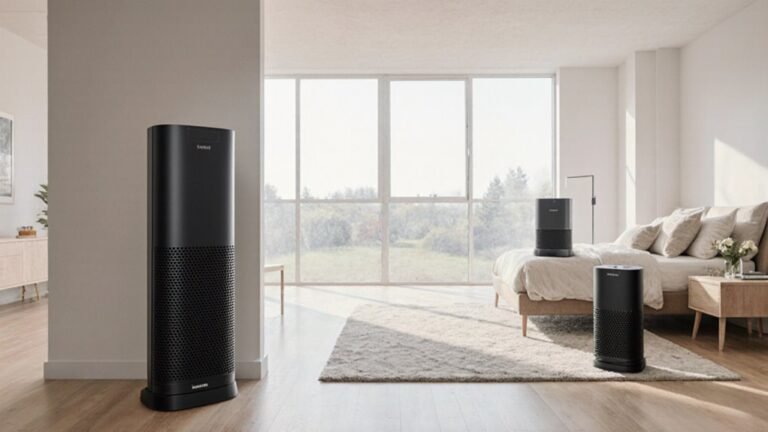 room size air purifier differences
